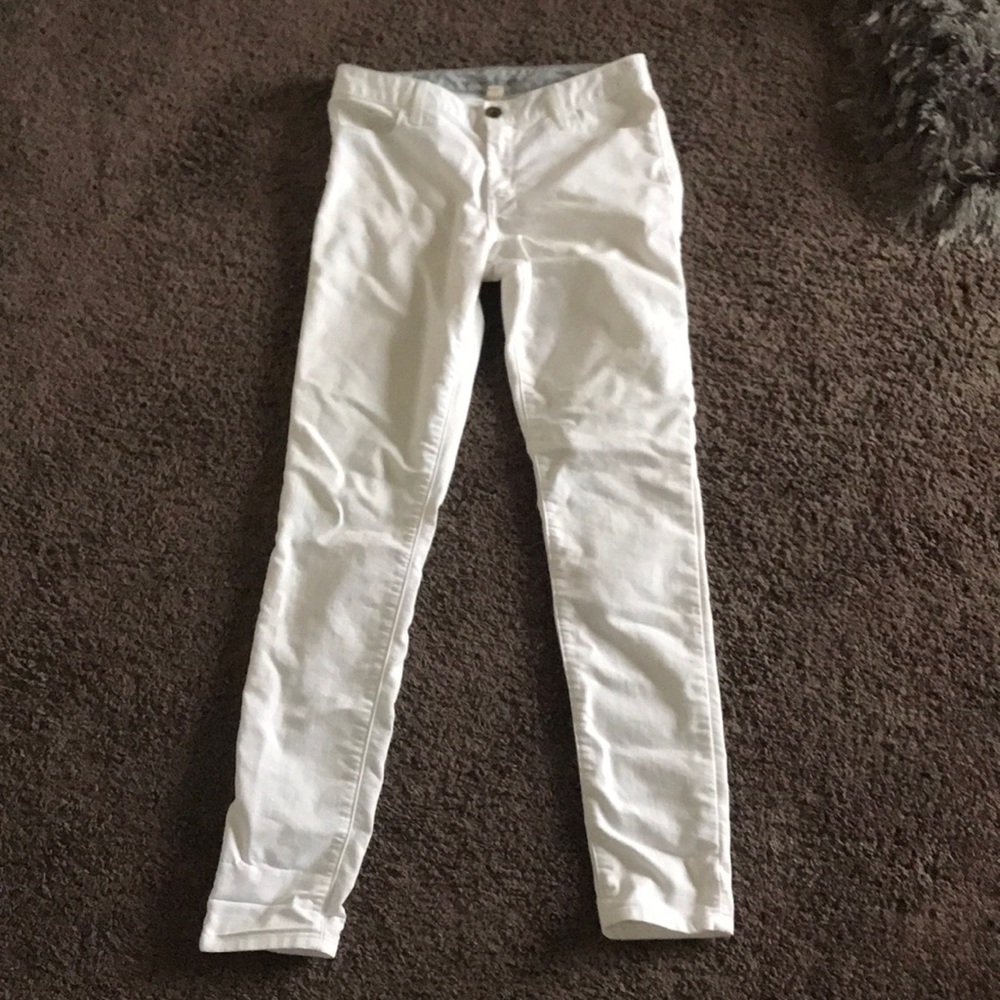 Banana Republic white jeans